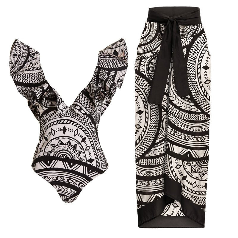 One Piece Swimsuit Women Spring Vacation Swimsuit Bikini Bella Mia